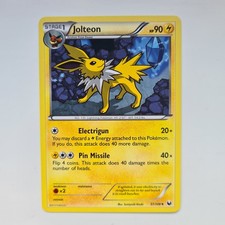 Jolteon 37/108 Uncommon Dark Explorers Pokemon Card 2012 NM picture