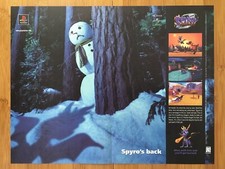 1999 Spyro 2 Ripto's Rage PS1 Playstation 1 Print Ad/Poster Spyro the Dragon Art picture
