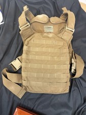 DiamondBack Tactical Coyote Tan  Plate Carrier Hard Shell Vest Size XL picture
