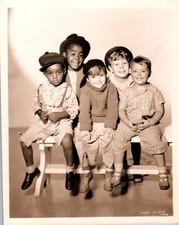 1936 OUR GANG SPANKY ALFALFA BUCKWHEAT SCOTTY - LITTLE RASCALS ORIG PHOTO MA picture