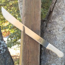 HIGH CARBON STEEL BUSH STYLE OUTDOOR MACHETE KNIFE FUL TANG 19