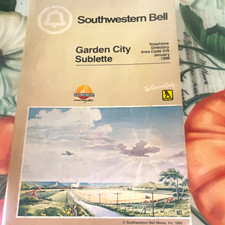 Southwestern Bell Telephone Directory Garden City Sublette 316 Jan 1986 picture