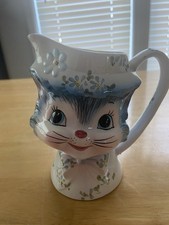 LEFTON 1950’s MISS PRISS BLUE #1504 PITCHER picture