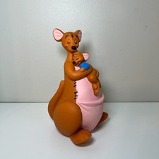 Vtg Disney Kanga and Roo Coin Piggy Bank Mom And Baby Kangaroo Winnie The Pooh picture