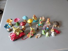 MINIATURES LOT: Whimsical Dragon, Avon Bears, Mushrooms, Flowers, Animals , IDK? picture