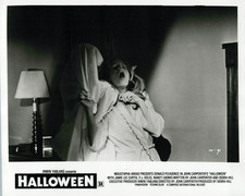 Halloween 1978 8x10 Press Photo Nancy Loomis Annie Brackett Michael Myers Attack picture