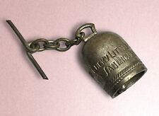 WWII 1940’s THE LUCKY LITTLE BELL OF SAN MICHELE Charm Pendent Fob Capri Brevit picture