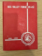USS Valley Forge CV-45 Korean War Cruise Book 1951-1952 Third Korean Cruise RARE picture