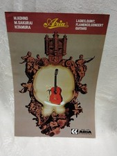 Vintage Aria 1970s Guitars Catalog Brochure Kohno Sakurai H Tamura Japan picture