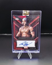 Topps 2025 Chrome Juggernaut Auto Arron W Reed Alpha Red 1/5 picture