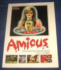 AMICUS , THE STUDIO THAT DRIPPED BLOOD -  Long out of print book from DARKSIDE picture
