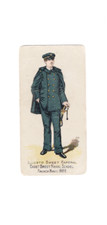1888 N224 Kinney Military Series, Card #349 Cadet Brest Naval School, France 188 picture