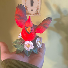 Lenox Handmade Fine Porcelain Cardinal Bird Figurine picture