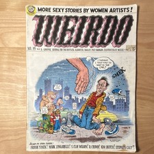 Weirdo No. 19 Comic Magazine Frank Stack Mark Zingarelli S. Clay Wilson R. Crumb picture