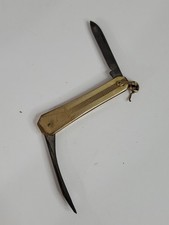 Vintage D.F.B. Co. Folding Pocket Knife w/ Pipe Cleaner picture