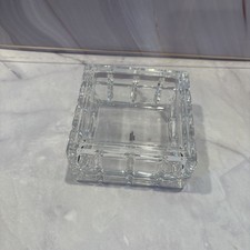 Vintage Avon President’s Club Crystal Keepsake Box New - No Box picture