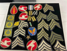 MIXED MILITARY PATCH LOT AIR FORCE ARMY WW2 picture