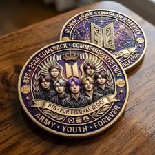 BTS 2026 Comeback Commemorative Coin picture