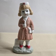 Coll/VTG: 1950s Red Cross Nurse Figurine picture