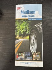 AAA Road Map-The Map of Madison, Wisconsin USA - City Series -2011- picture