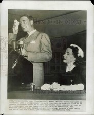 1952 Press Photo Senator Estes Kefauver announces candidacy in Washington picture