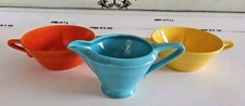 Art Deco design creamer and sugar bowls vintage picture