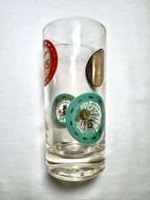 Vintage Las Vegas Glass Casino Hotels Chips Sands Desert Inn Tropicana Flamingo picture