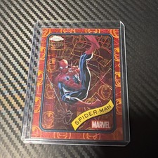 2025 Topps Chrome Marvel Spider-Man /100 Iron Man  picture