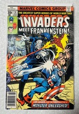 The Invaders #31 Frankenstien Marvel Comics 1978 picture