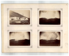 Napoli, Italy, Funicular Station and Sequence of'Original Vesuvius Eruption picture