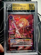 Union Arena SAO Vol. 2 Asuna 2 Star SR Auto BGS 9.5 2026 EX08BT/SAO-2-024 picture