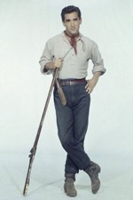 Thunder in the Sun Jacques Bergerac studio portrait with rifle 24x36 Poster picture