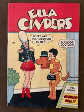 Ella Cinders #2 1948 Fine Range - Scarce HTF - Awesome Comic Grab it Now picture