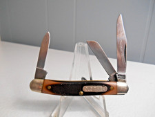 VINTAGE SCHRADE USA 108OT OLD TIMER 3 BLADE POCKET KNIFE picture