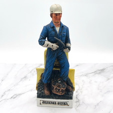 Old Bardstown Surface Miner Decanter Kentucky Bourbon Whiskey EMPTY picture