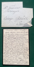 Grand Duchess Olga Romanov Gatchina Imperial Russian Antique Signed Letter picture