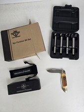 Handyman Club of America Collector Knife America’s Trades 2 Blade & Bit Set NIB picture