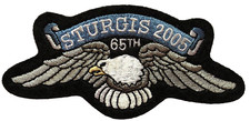Official Sturgis Bike Rally 65th  2005 Rally Vest Jacket Patch New picture