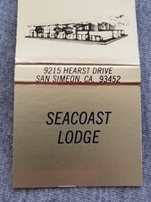 Seacoast Lodge San Simeon California Vtg 2