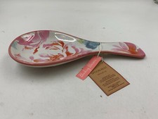 Home Essentials Ceramic 10in Blushing Blossoms Spoon Rest BB02B48028 picture