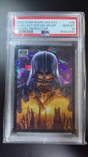 2022 TOPPS CHROME DARTH VADER GALAXY WITHIN GRASP ATOMIC /150 PSA 10 picture