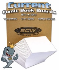 BCW Modern/Current Bulk Comic Backing Boards - 1000ct case picture