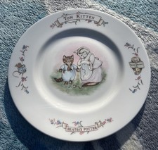 Vintage ROYAL ALBERT The World Of Beatrix Potter TOM KITTEN Side Plate 1986 MINT picture