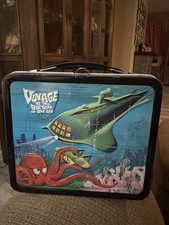 Vintage 1967 Voyage To The Bottom Of The Sea Metal Lunchbox picture