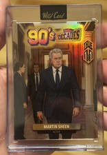 2026 Wild Card Decades 90’s Martin Sheen  True 1/1 CASE HIT  The West Wing  picture