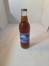1952 Sun Crest Cream Soda 7 Oz Sealed Full Bottle NuGrape Elkhart Indiana Htf picture