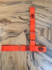 **RARE** 1980's AAA Orange School Safety Patrol (Crossing Guard) Sash Belt   picture