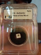 Piece Of The Moon Genuine. Unique & Odd Collectible.  picture
