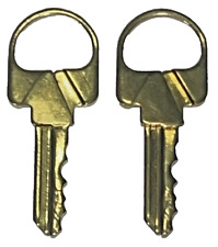 Brass Key Clips/ Cigarette Clips/ 2 (Two) Brass Key Roach Clips *Free Shipping* picture