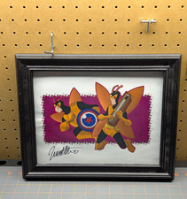 The Monarch Venture Brothers Signed Art Framed picture